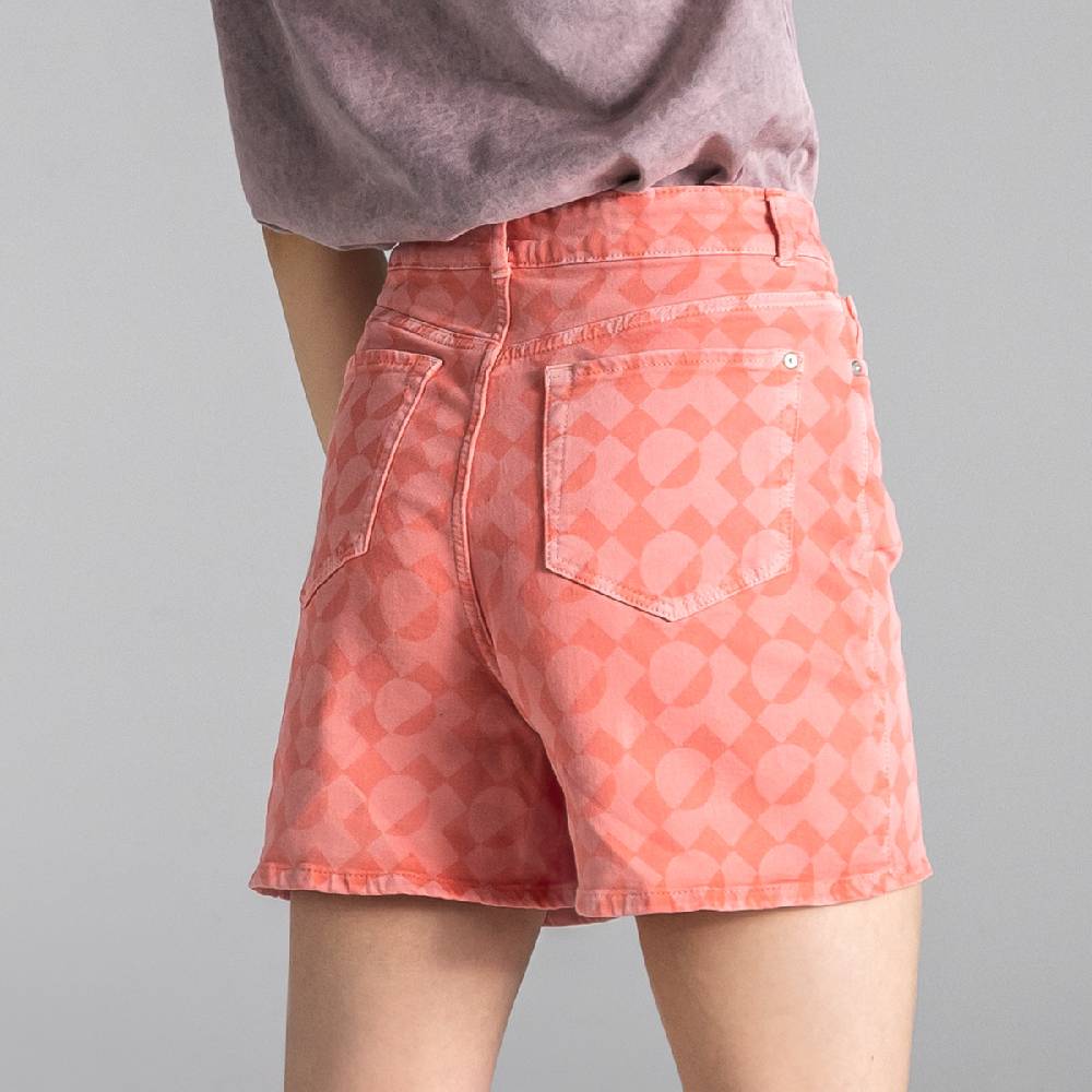 LIVING CRAFTS BONTJE - Jeans Shorts - Coral 2025