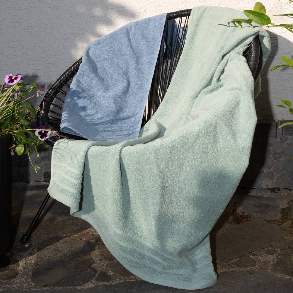 LIVING CRAFTS - Badetuch - Jade im Angebot