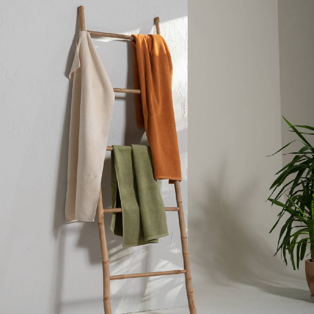 LIVING CRAFTS ORLANDO - Badetuch - Khaki Fabrik Onlineshop