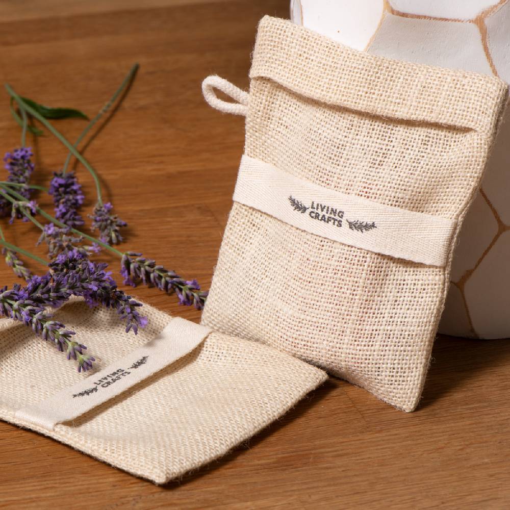 LIVING CRAFTS MATERA - Seifensäckchen, 2er Pack - Natural Preisnachlass
