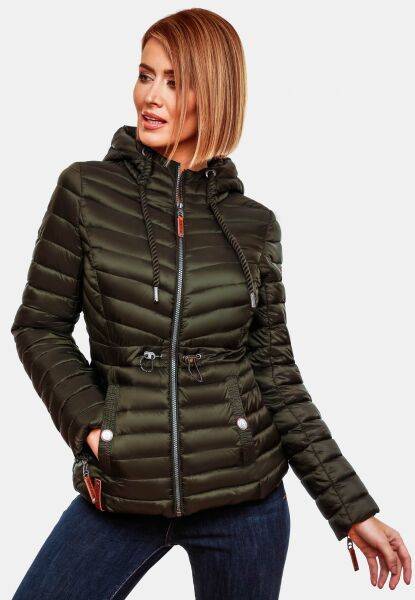 Marikoo Aniyaa Damen Steppjacke mit Kapuze Große Rabatte