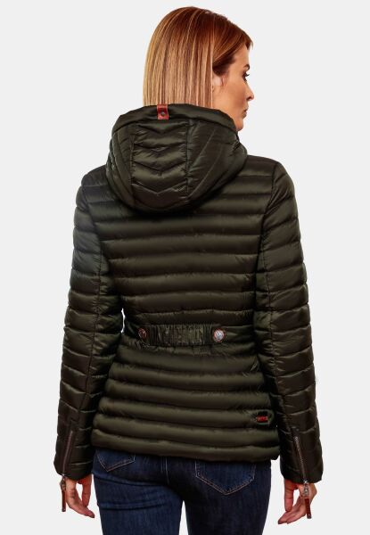 Marikoo Aniyaa Damen Steppjacke mit Kapuze Große Rabatte