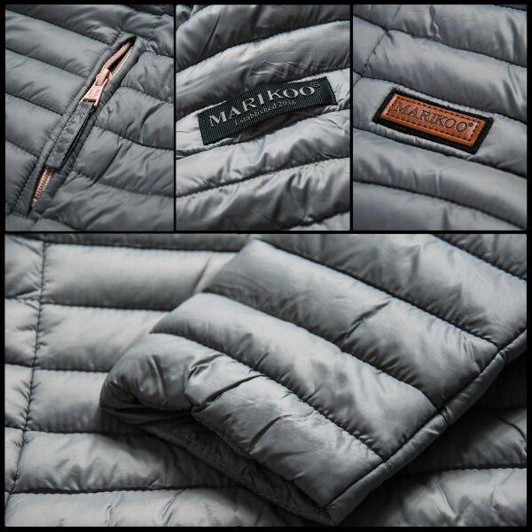 Marikoo Asraa Damen Übergangsjacke Steppjacke Neuheiten