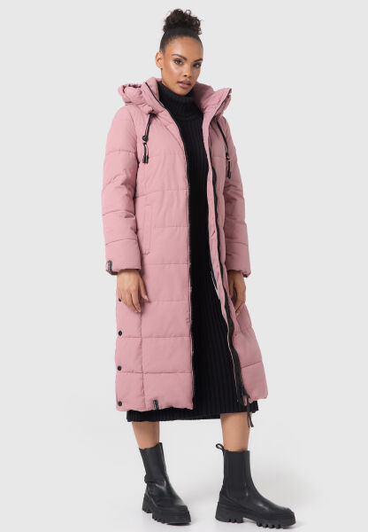 Marikoo Nadeshikoo Damen lange Winter Steppjacke Blitzverkäufe