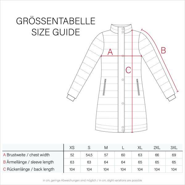 Marikoo Navahoo Sahnekatzi Damen lange Winter Steppjacke Günstig kaufen