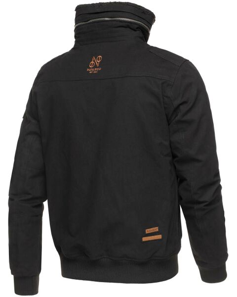 Marikoo Navahoo Herren Piloten Jacke mit Stehkragen Online Shopping