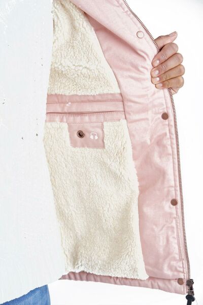 Marikoo Manolya Damen Parka Winterjacke mit Teddyfell VIP-Rabatte