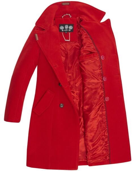 Marikoo Nanakoo Damen Trenchcoat Wintermantel Begrenzte Freigabe