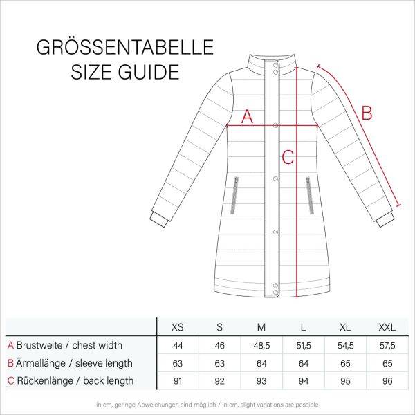 Marikoo Nanakoo Damen Trenchcoat Wintermantel Begrenzte Freigabe