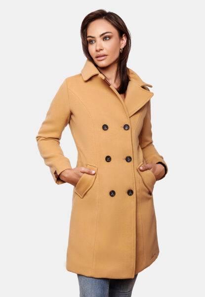 Marikoo Nanakoo Damen Trenchcoat Wintermantel Begrenzte Freigabe