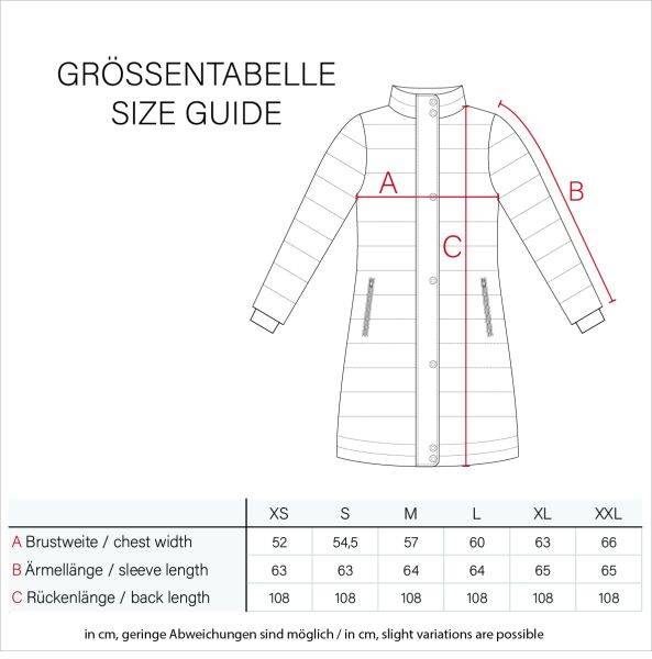 Marikoo Reliziaa Damen Winter Parka lang Letzter Tag