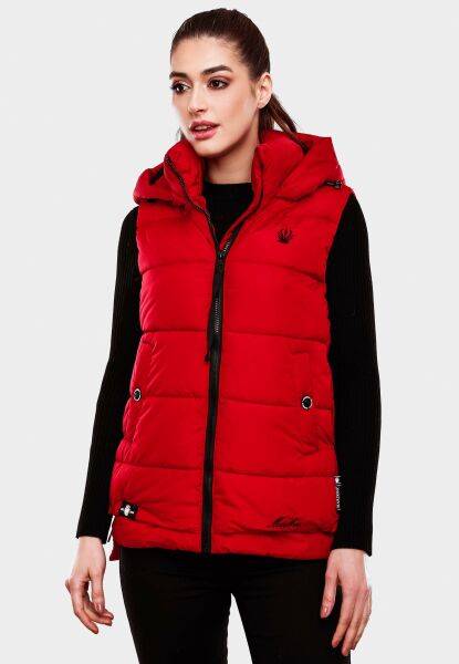 Marikoo Zarinaa Damen Weste Steppweste Ärmellose Jacke Nur noch ein Tag übrig
