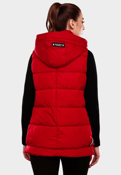 Marikoo Zarinaa Damen Weste Steppweste Ärmellose Jacke Nur noch ein Tag übrig