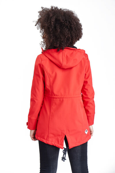 Marikoo Zimtzicke Damen lange Softshell Jacke Super Rabatt