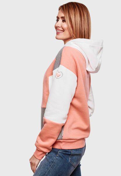 Marikoo Navahoo Babykätzchen Damen Blocking Color Hoodie Kapuzenpullover Riesige Rabatte