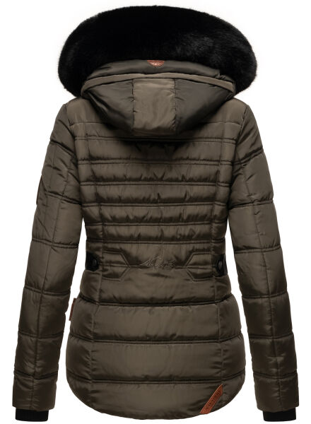 Marikoo Navahoo Melikaa Damen Winterjacke mit Kunstfellkragen & Kapuze 50% Rabatt für begrenzte Zeit