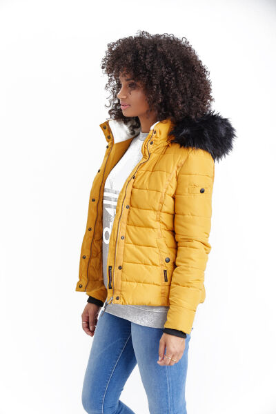 Marikoo Navahoo Miamor Damen Steppjacke mit Teddyfell Rabatte dieses Monats