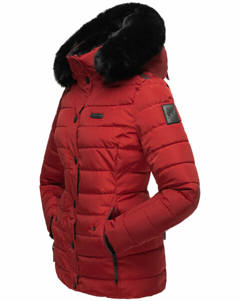 Marikoo Navahoo Milianaa Winter Jacke Stepp Kurzjacke gefüttert Kapuze Kunstfell 2025