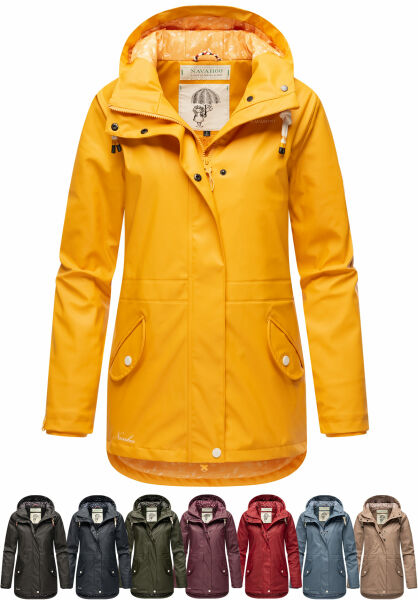 Marikoo Navahoo Oceans Heart gefütterte Damen Regenjacke Hotsell