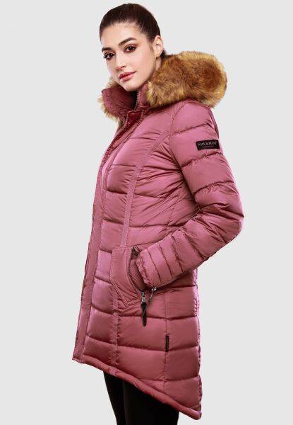 Marikoo Navahoo Papaya Damen gesteppte Winterjacke Schlussverkauf