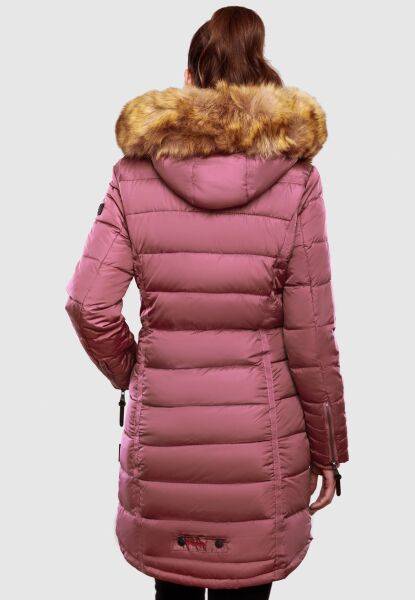 Marikoo Navahoo Papaya Damen gesteppte Winterjacke Schlussverkauf