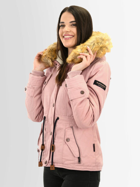 Marikoo Navahoo Pearl Damen Winterjacke mit Kunstfell Fabrikverkauf