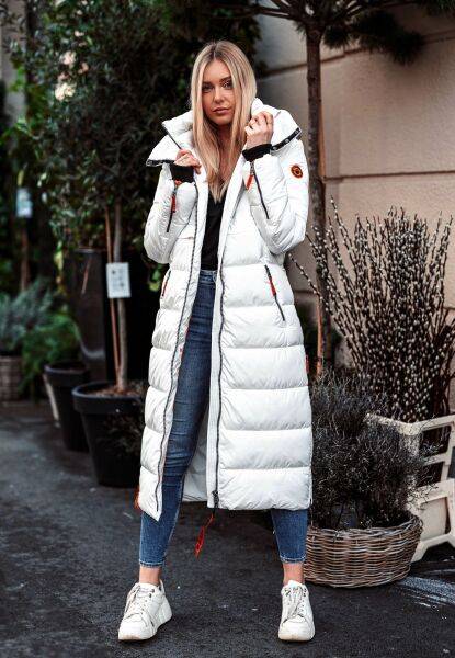 Marikoo Navahoo Kristallblume Damen Winter Steppjacke Großer Ausverkauf