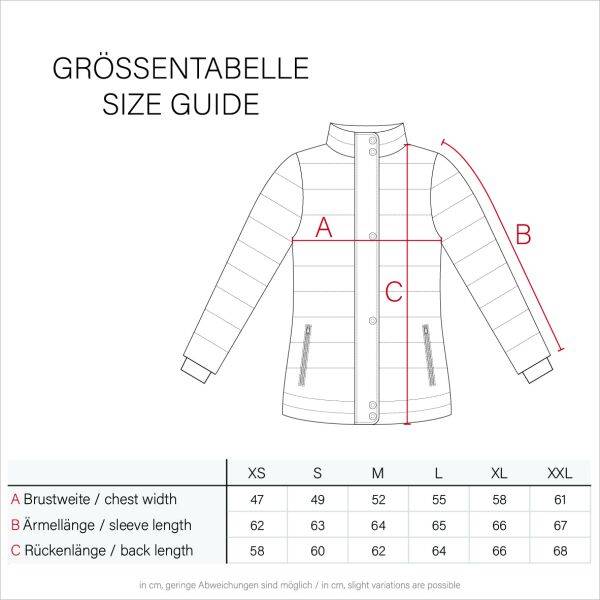 Marikoo Navahoo Lulana Multikulti Damen Steppjacke Colour Blocking Design Osterangebot