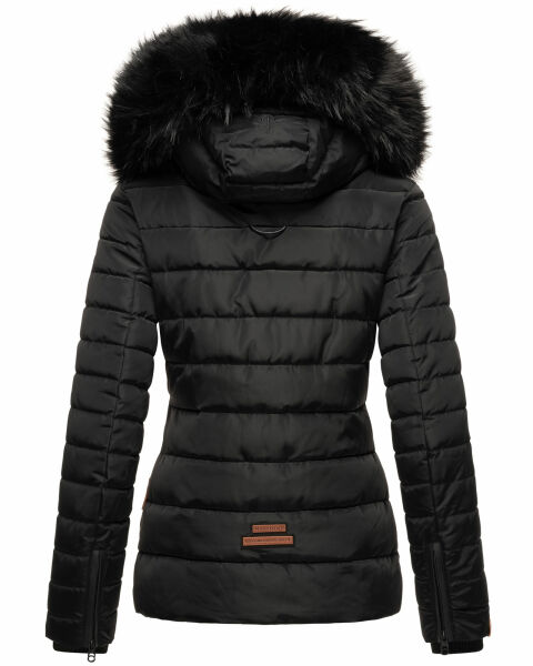 Marikoo Navahoo Wisteriaa Damen Winter Steppjacke mit Kapuze und Fellkragen Neueste Mode