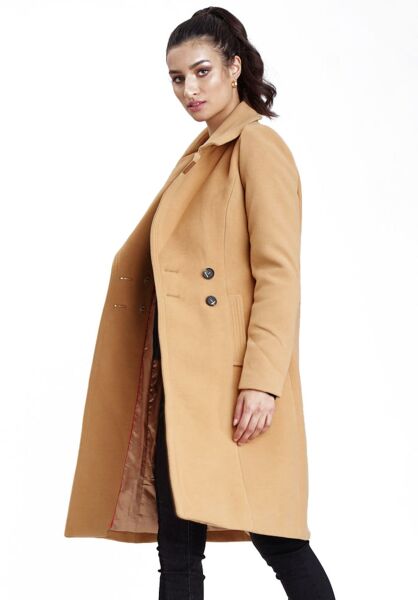 Marikoo Navahoo Wooly Damen Trenchcoat Winter Mantel Zeitlich begrenztes Angebot