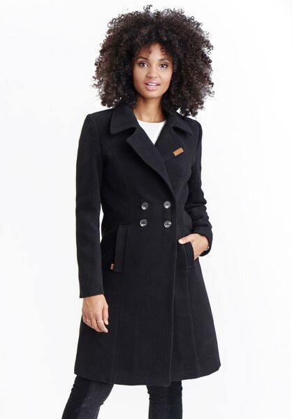 Marikoo Navahoo Wooly Damen Trenchcoat Winter Mantel Zeitlich begrenztes Angebot