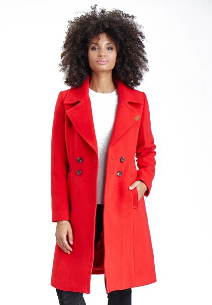 Marikoo Navahoo Wooly Damen Trenchcoat Winter Mantel Zeitlich begrenztes Angebot