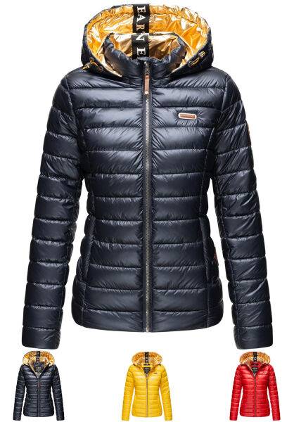Marikoo Navahoo Aurelianaa Damen glänzende Steppjacke
