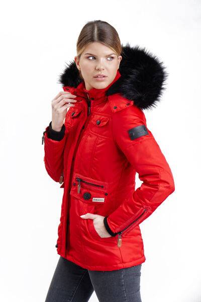 Marikoo Navahoo Schätzchen Damen Jacke mit Teddyfell Letzte 3 Tage