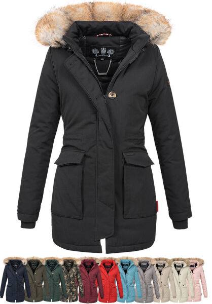 Marikoo Navahoo Schneeengel Damen Jacke mit Kapuze