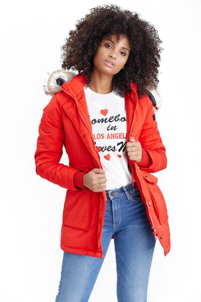 Marikoo Navahoo Schneeengel Damen Jacke mit Kapuze Letzte 2 Tage