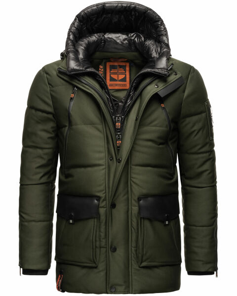 Marikoo Stone Harbour Mitjaa Herren Winter Jacke Parka Nur noch ein Tag übrig