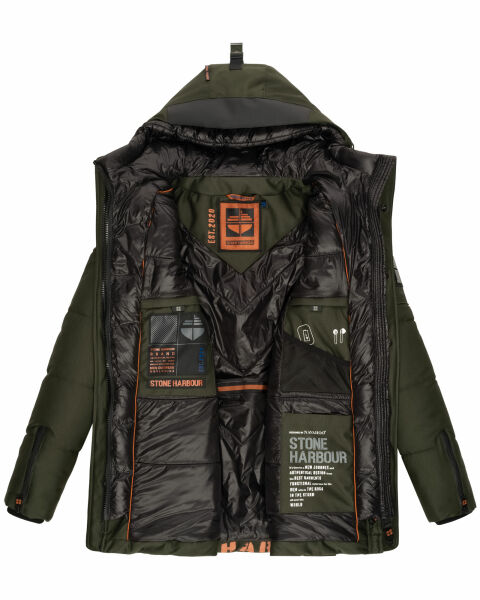 Marikoo Stone Harbour Mitjaa Herren Winter Jacke Parka Nur noch ein Tag übrig