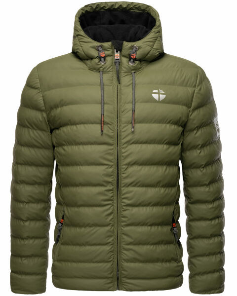 Marikoo Stone Harbour Zaharoo wasserdichte Herren Regen Steppjacke Rabatte dieses Monats