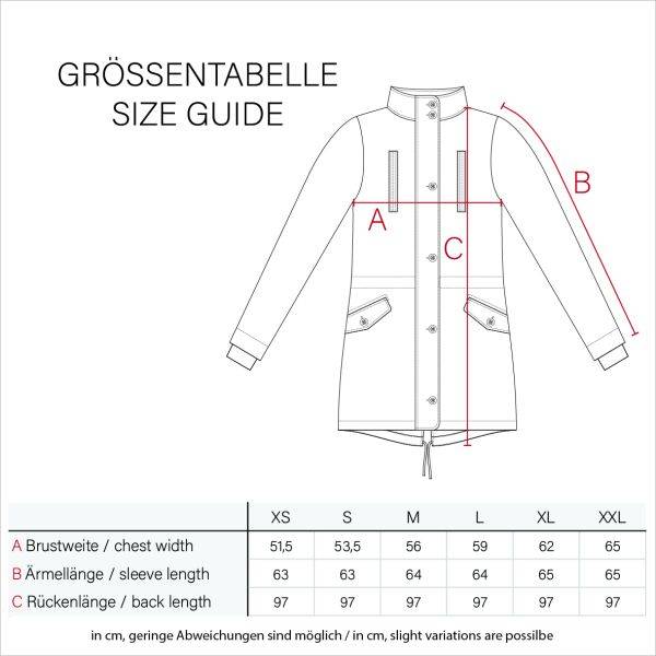 Marikoo Navahoo Cosimaa Damen Parka Winterjacke mit Regenschirm und Tragetasche Auslauf