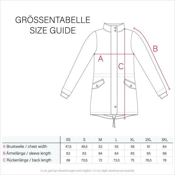 Marikoo Damen Outdoor wasserabweisende Übergangsjacke Online Shopping