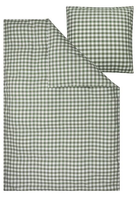 Melawear Perkal Bettwäsche Set MAJULI Check 50% Rabatt mit kostenlosem Versand