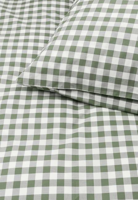 Melawear Perkal Bettwäsche Set MAJULI Check 50% Rabatt mit kostenlosem Versand