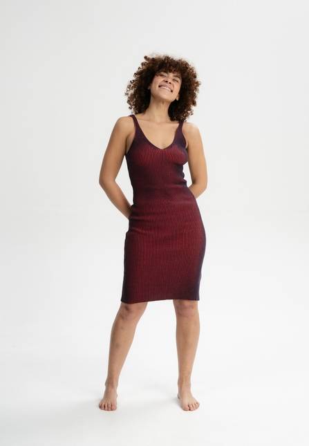Melawear Damen Strick Kleid DIJA Hotsell