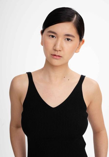 Melawear V-Neck Strick Top RHADA Fabrikpreis