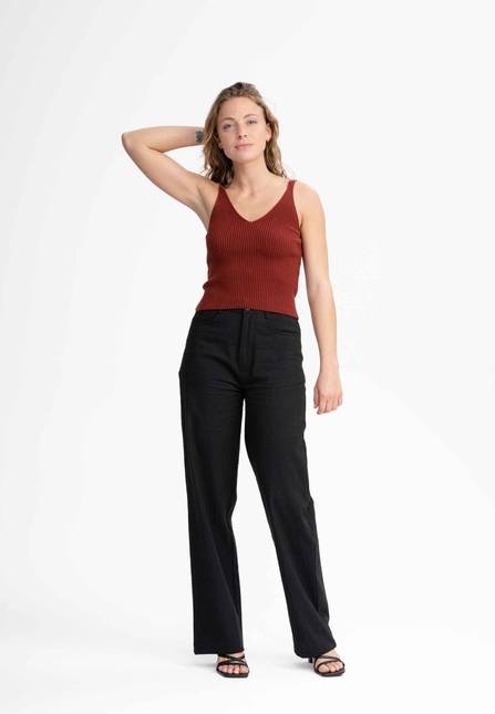 Melawear V-Neck Strick Top RHADA Günstig kaufen
