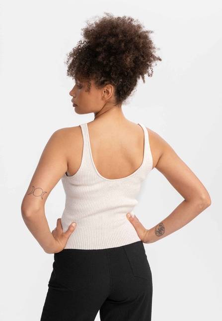 Melawear V-Neck Strick Top RHADA Versandkostenfrei