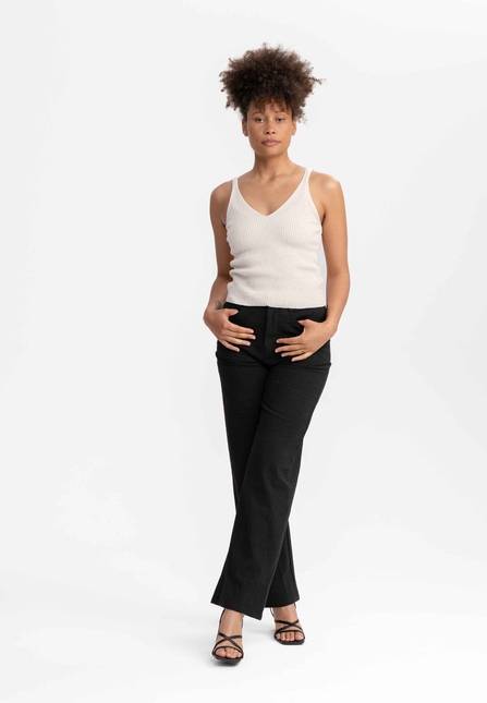 Melawear V-Neck Strick Top RHADA Versandkostenfrei