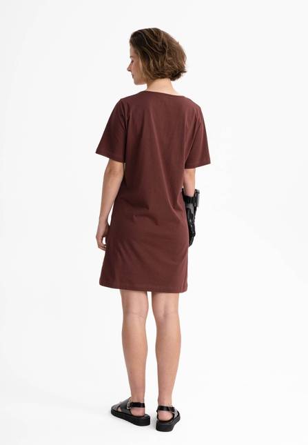 Melawear Damen V-Neck Kleid JANITRA Großer Ausverkauf