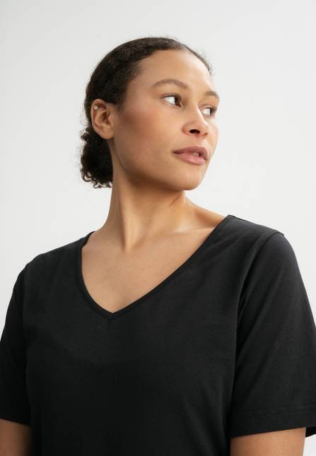 Melawear Damen V-Neck Kleid JANITRA Begrenztes Angebot